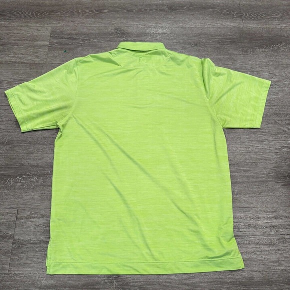 FootJoy Polo Shirt Large Green Outdoor‎ Performance Golf Adult Golfer Preppy - Picture 6 of 10